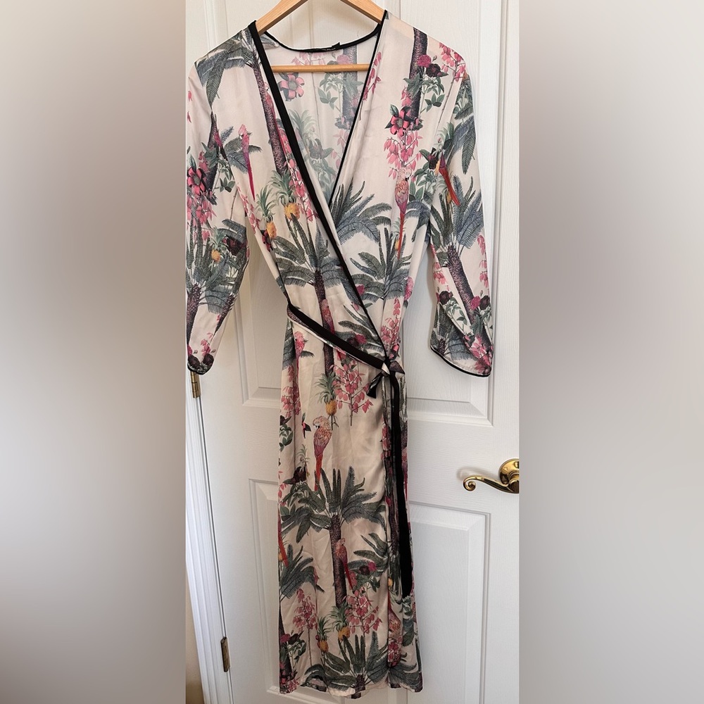 Lobo.Rosa Palomino pattern Kimono/robe